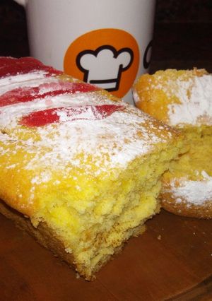 Una foto de Budín sabor de cítricos