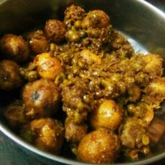 Matar aloo ki sabji A picture of Matar aloo ki sabji.