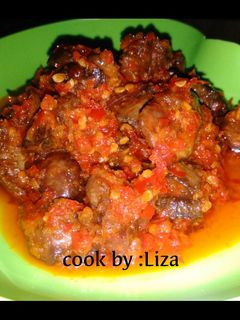 Foto resep Balado ati ampela
