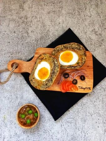 Cara Simple Menyiapkan Resep  Hashed Brown Scotch Eggs yang Enak Banget, Enak