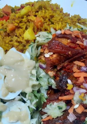 A picture of Tumeric Rice.