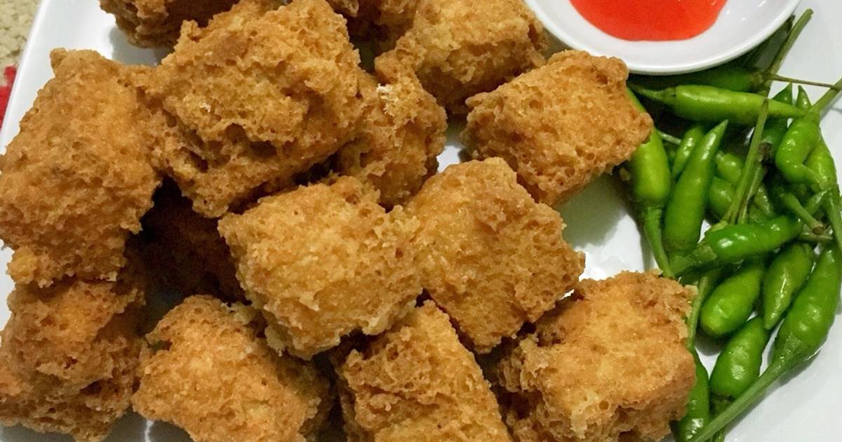 Resep Tahu Krispy Tahu Sumedang Kw Oleh Kris Kitchen 💚 Cookpad