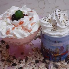 A picture of Wheat Porridge (Daliya) with Milk Healthy Breakfast.