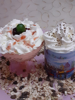 A picture of Wheat Porridge (Daliya) with Milk Healthy Breakfast.