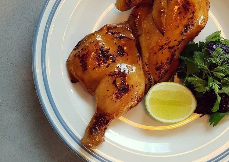 Recipe of Award-winning Glazed grilled chicken