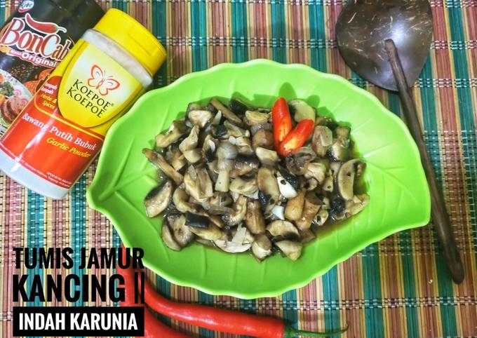 Langkah Mudah Memasak Resep Tumis Jamur Kancing Simple