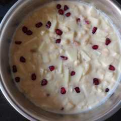 A picture of Healthy Fruit Custard without custard powder.