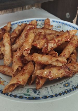 Foto resep Kacang Sembunyi/Umpat Pedas Manis