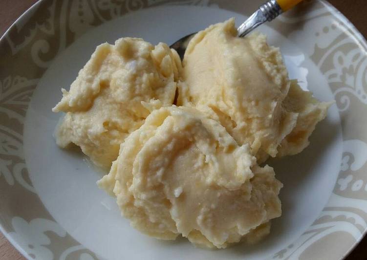 Steps to Make Ultimate Vickys Dole Whip (Soft Serve Pineapple Ice Cream) GF DF EF SF NF