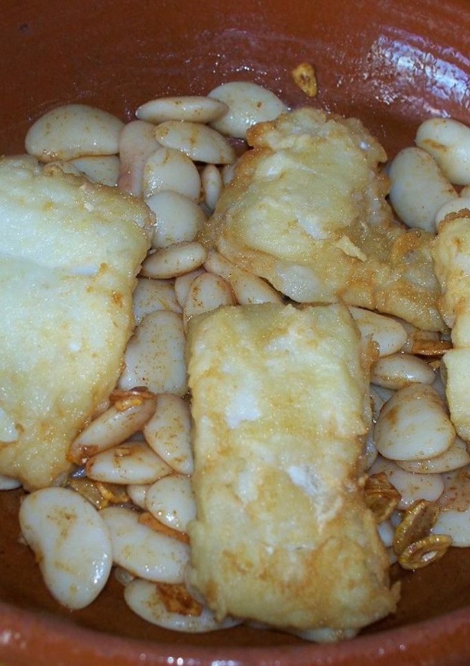Una foto de Judiones con bacalao