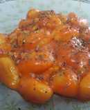 Ñoquis con tomate y pollo