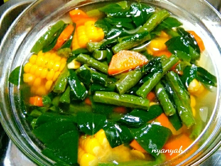 Cara Simple Membikin Resep  Sayur bening daun katuk yang Enak Banget, Bikin Ketagihan