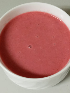Una foto de Crema de betarraga