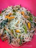 Oseng bihun sayur baso