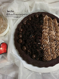 عکسی از دستور کیک بدون تخم مرغ و شیر و همزن (وگان)