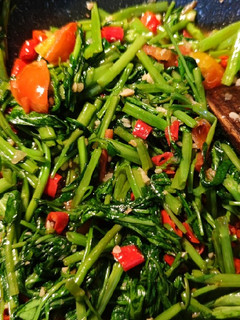 Foto resep Cah kangkung simple