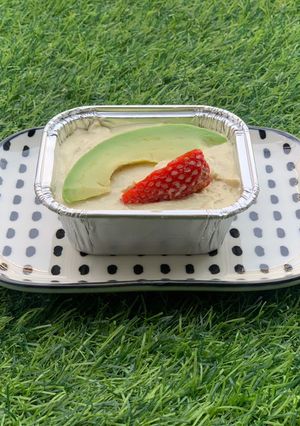 รูปของ Ketogenic avocado cream cheese tart