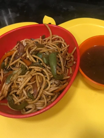 Recipe Hakka noodles-chow mein the So Delicious Delicious