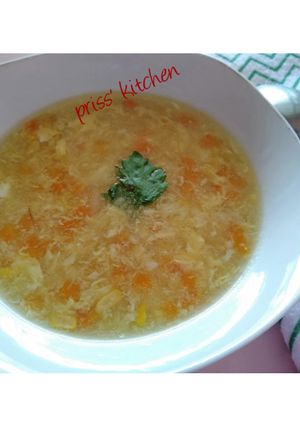 Foto resep Sup jagung wortel