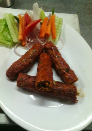 Mutton seekh kabab रेसिपी मुख्य फोटो