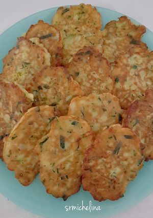 A picture of Zucchini Fritters.