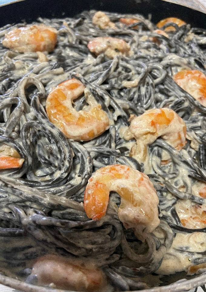 Паста з креветками