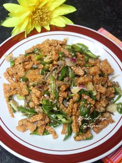 Foto resep Tumis Tempe Teri Cabe Ijo