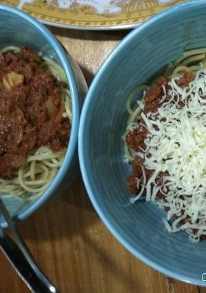 Foto resep Spaghetti ikiz