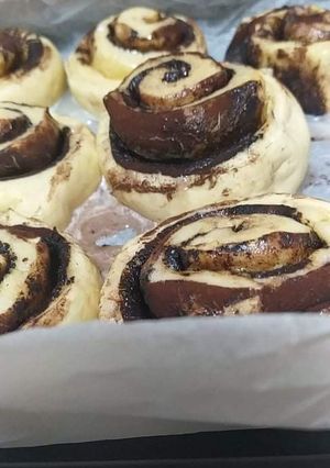Φωτογραφία της συνταγής Cinnamon rolls με κανέλα, κακάο 🥰