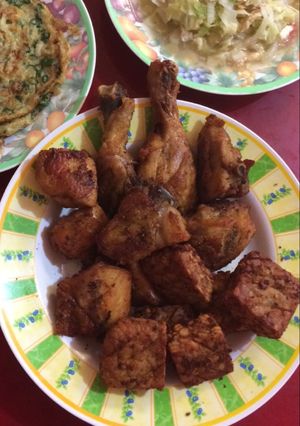 Foto resep Ayam goreng ungkep bawang putih