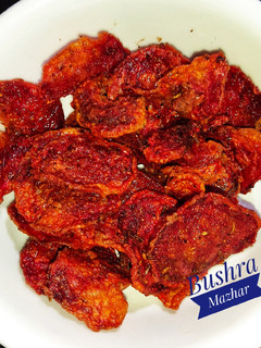A picture of Beetroot Herbs And peri Peri Peri Chips 😋.