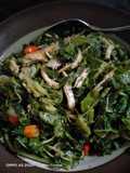 Oseng ayam daun pepaya senikir