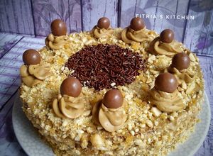Foto resep Mocca Nougat Cake