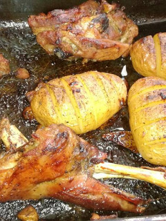 Una foto de Cabrito al horno