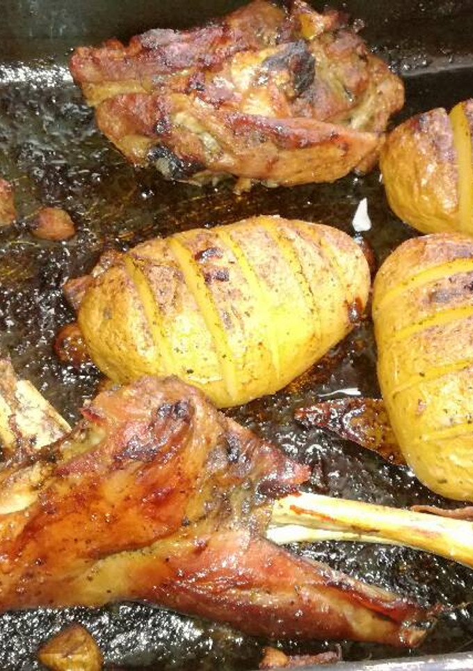 Una foto de Cabrito al horno