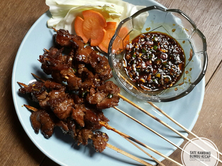 Cara Membuat Sate kambing bumbu kecap Sederhana Dan Enak