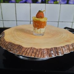 A picture of Gajar halwa parfait.