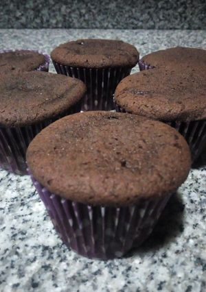 Una foto de Cupcakes de chocolate!