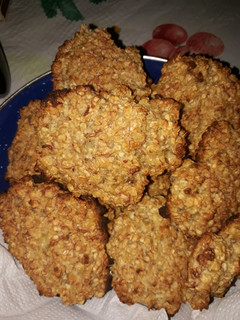 Una foto de Galletas de avena, plátano y miel
