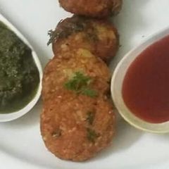 A picture of Rice fritters.