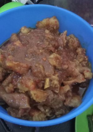 Foto resep Goreng Asem asem tetelan