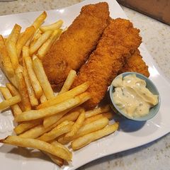 A picture of Fish and Chips.