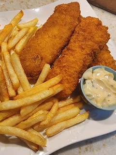 A picture of Fish and Chips.