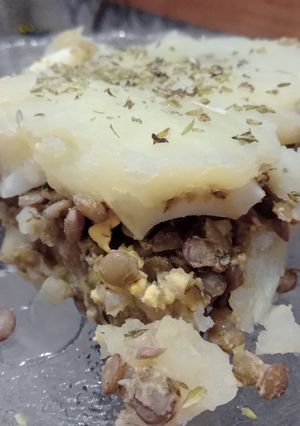 Una foto de ¡¡Pastel de lentejas!! 🥔