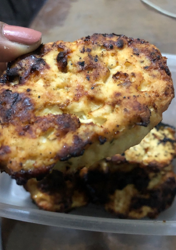 Una foto de Hamburguesas de pollo 🍗🍔