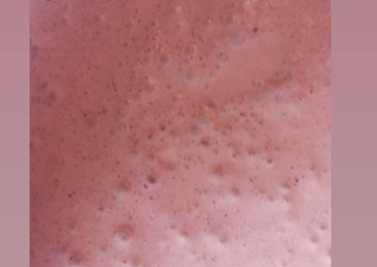 Langkah Mudah untuk Menyiapkan #Keto strawberry ice cream Anti Gagal