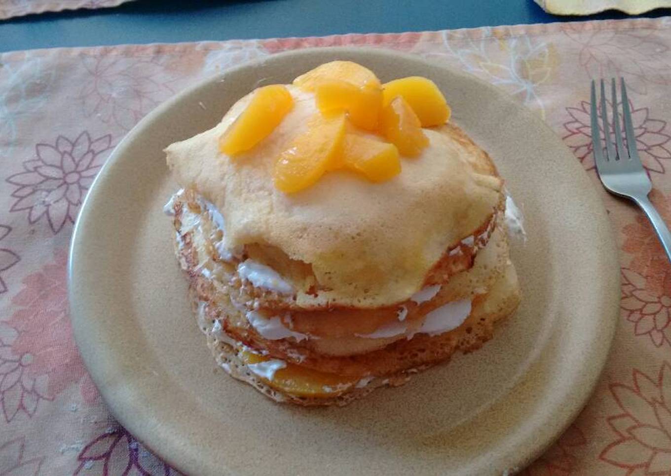 Pastel de crepas. ॐ