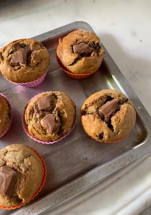 Foto resep Cupcake Banana Raisin