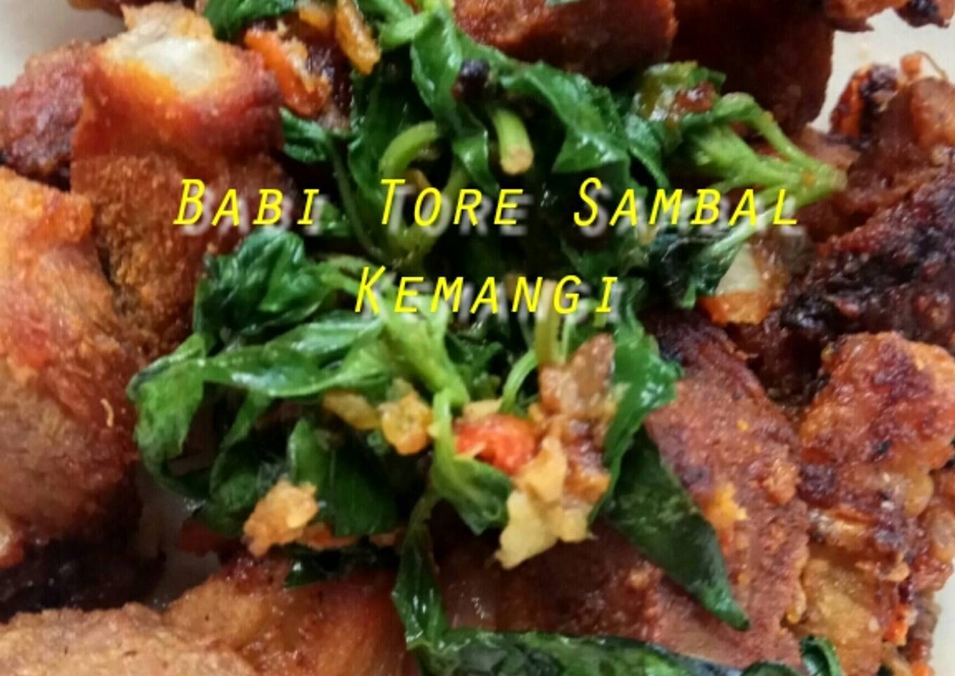 Babi Tore Sambal Kemangi (Manado)