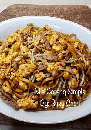 Foto resep Mie goreng Simple